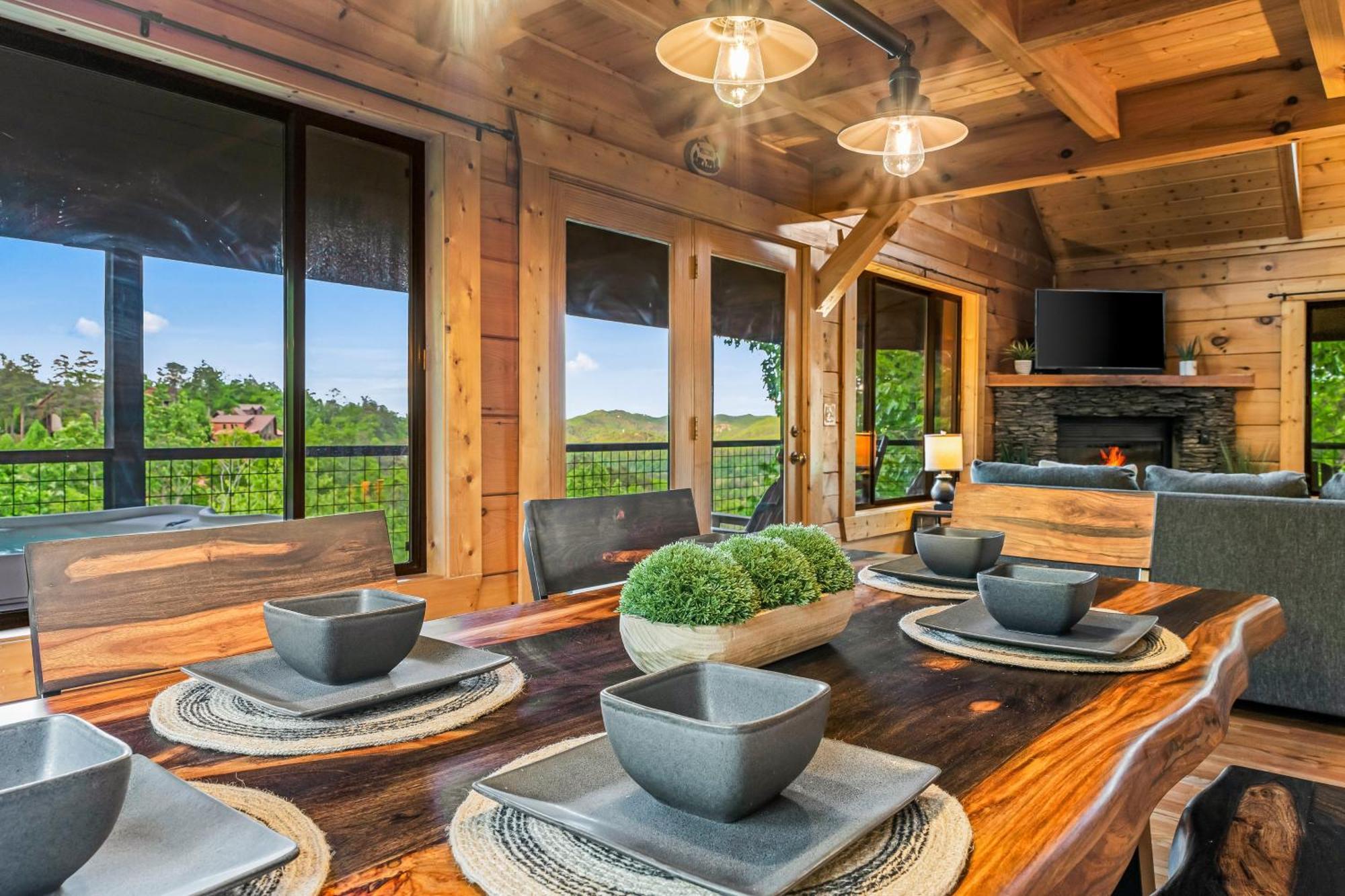 Dawns View Villa Sevierville Room photo