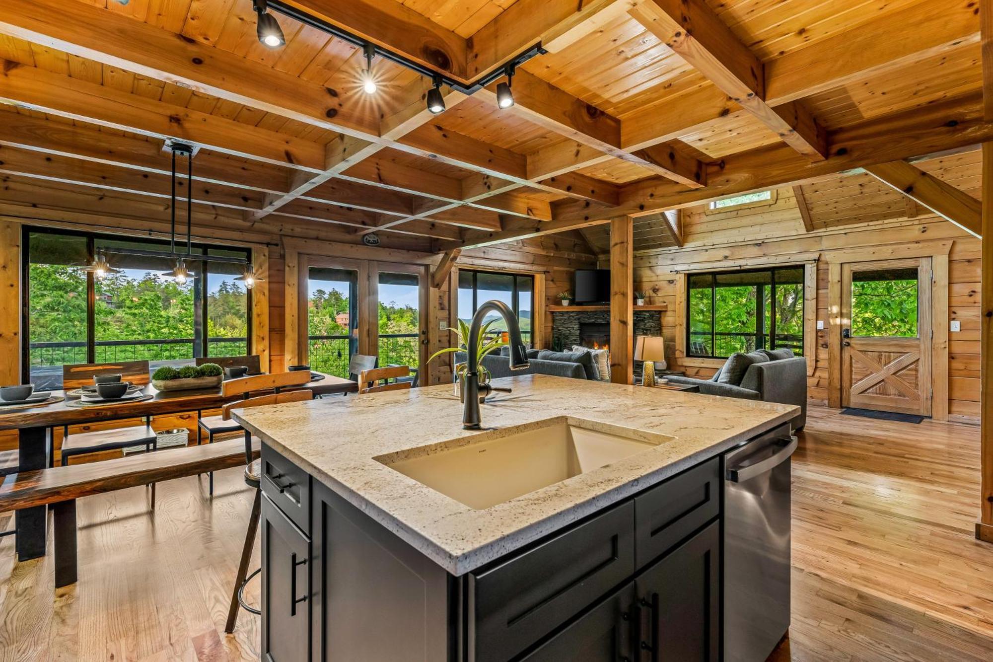 Dawns View Villa Sevierville Room photo