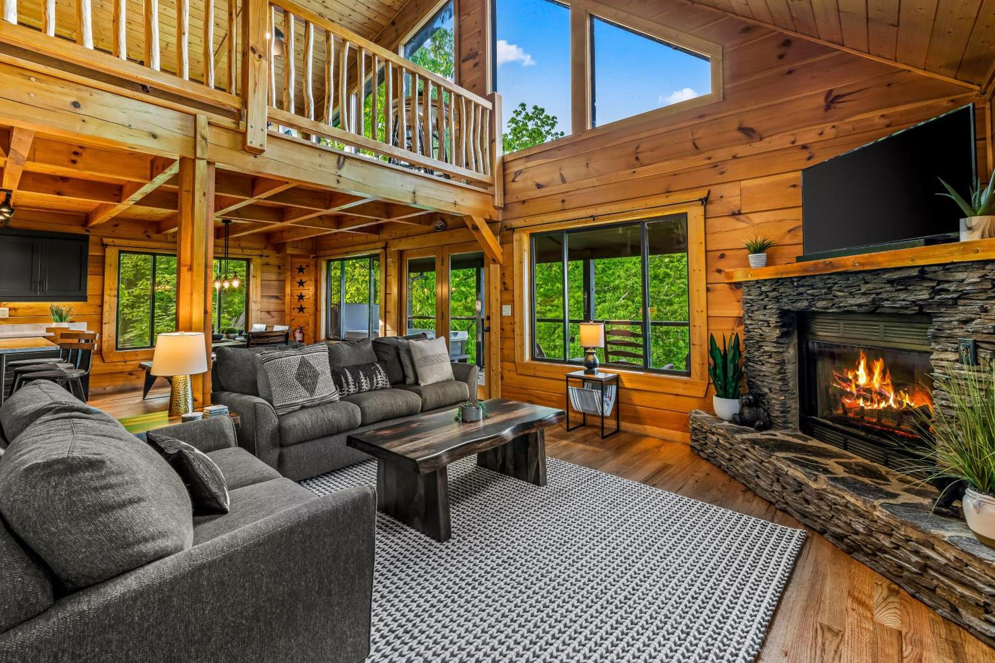 Dawns View Villa Sevierville Room photo
