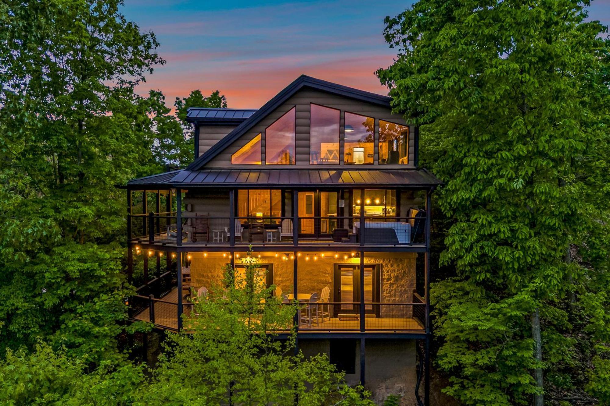 Dawns View Villa Sevierville Room photo